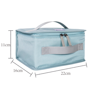 Sac isotherme durable, imperméable et thermique pour le déjeuner, avec logo personnalisé, couleur attrayante, en polyester, pour aliments chauds ou froids, vin, marque SenRong - Product Image 6