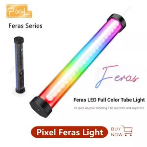 Pixel Feras LED <span class=keywords><strong>Tube</strong></span> lumineux pleine couleur, lumière de remplissage LED portable, lampe RGB, éclairage photo, baguette lumineuse, VS <span class=keywords><strong>Nanlite</strong></span> 6C - Product Image 1