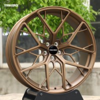 Jantes de voiture TITAN 5x112 18 19 20 21 22 23 24 pouces, jantes en aluminium forgé pour M240i G80 M2 M3 M4 M5 X5 M340i 5x114.3 5x120