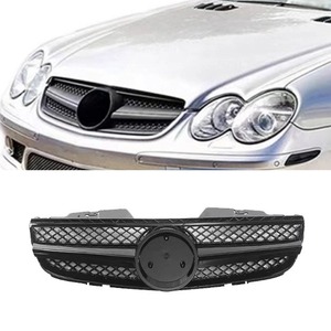 ชุดแต่งสไตล์ AMG สำหรับรถยนต์ Mercedes Benz SL Class R230 ปี 2007-2009  กระจังหน้าแบบรถแข่ง  อะไหล่ตกแต่งภายนอก - Product Image 2