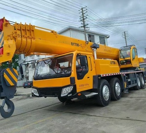 Camion grue hydraulique d'occasion XCA/ XCT QY 70-1, 70 tonnes, moteur de marque chinoise de premier plan, capacité de levage de 50 m, à vendre - Product Image 6