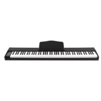 88 Keys Wooden Digital Piano Keyboard With Touch Sensitive Keys