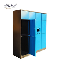 CHNSMILE Armoire Électrique Polyvalente Personnalisée en Tôle Galvanisée avec Verrou Électronique et Options Multi-Portes pour Usage Commercial