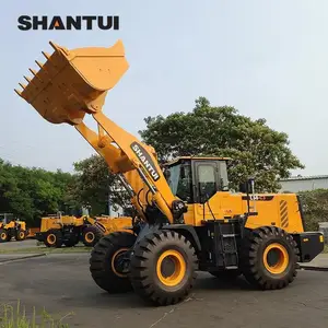 Shantui 6 tấn bánh xe tải SL60W-2 giá rẻ giá kết thúc trước loader trong kho