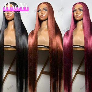 Parrucche per <span class=keywords><strong>capelli</strong></span> vergini a 180% densità di 13x4 <span class=keywords><strong>capelli</strong></span> grezzi in pizzo con evidenziazione di colore Parrucca per <span class=keywords><strong>capelli</strong></span> umani da 30 pollici per donne di colore - Product Image 4