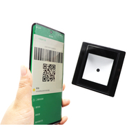 Pemindai Kartu IC RFID & Barcode QR Wiegand untuk Sistem Kontrol Akses Pintu dengan Konektivitas WiFi, Dapat Disesuaikan dengan Logo