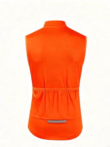Gilet de cyclisme unisexe Zede de haute qualité, coupe-vent, écologique, à séchage rapide, multi-poches, pour l'entraînement et les événements cyclistes - Product Image 2
