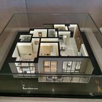 Maquette architecturale miniature 3D personnalisée de scène intérieure