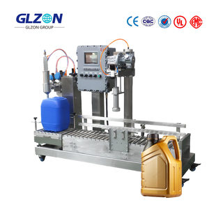 Machine <span class=keywords><strong>de</strong></span> remplissage <span class=keywords><strong>de</strong></span> bidons pour huile moteur et lubrifiant, 0,2 % SS304, semi-automatique - Product Image 2