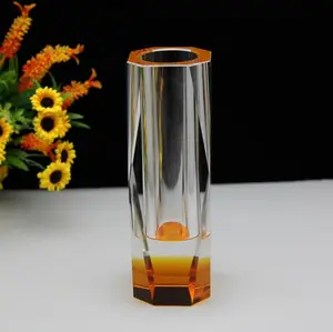 Elegant designed wedding favors crystal glass nice flowers vase