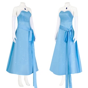 Costume da Principessa Blu Sexy per Donna, Set con Abito Slip, per Cosplay di Halloween, Vendita all'Ingrosso - Product Image 2