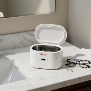 Nettoyeur à ultrasons Vevor 650 ml avec minuteur numérique pour lunettes, bagues et usage domestique - Product Image 2