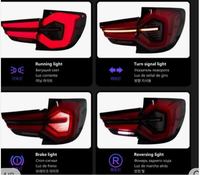 Feux de voiture pour BMW X3 2011-2017 F25 LED Auto feu arrière assemblage mise à niveau 2023 le plus récent G01 G08 Design Signal lampe accessoires
