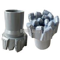 56 60 65 76 94 98 113 133mm Pdc tête plate Type matrice corps foret Pdc fritté peu pour le forage de roche dure