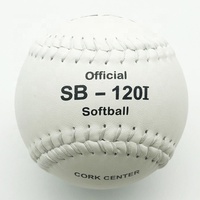 12 Inches Grade Een Spel Kwaliteit Split Lederen Gelijmd Pk Kurk Core Cor. 47, 375 Lbs Tamanac Wit Softbal