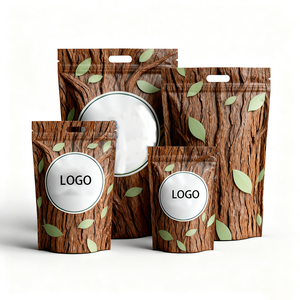 Sacs refermables en Mylar <span class=keywords><strong>de</strong></span> qualité alimentaire avec logo personnalisé, givrés, pour chewing-gum, lait, collations, chips <span class=keywords><strong>de</strong></span> pommes <span class=keywords><strong>de</strong></span> terre, café, protéines - Product Image 1