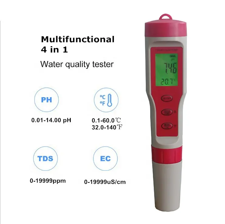 Ppm ec tds ph pen meter/pen type ph meter tester/ph ec tds meter