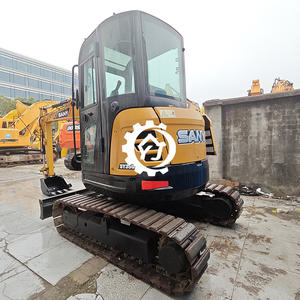 Mini-excavatrice sur chenilles hydraulique compacte et fiable SANY SY35U, modèle 2022, moteur de 3 tonnes, pompe pour applications professionnelles - Product Image 6