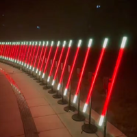 Système d'éclairage de tube rotatif à pixels LED 3D 24V DMX512, équipement de production d'événements, spectacle de lumière