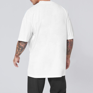 Maglietta larga oversize Super Soft Plus Size <span class=keywords><strong>T</strong></span>-<span class=keywords><strong>Shirt</strong></span> 280Gsm <span class=keywords><strong>cotone</strong></span> 100% manica corta maglia da <span class=keywords><strong>uomo</strong></span> in <span class=keywords><strong>cotone</strong></span> - Product Image 3