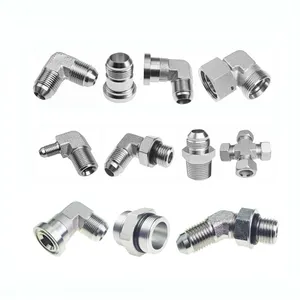 Stainless Steel Joint Male Female Elbow Tee Cross Straight Union Hydraulic Hose Fittings Adapter Coupler Thread Pipe