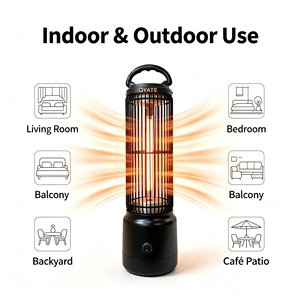 <span class=keywords><strong>Chauffage</strong></span> infrarouge autonome en fibre de carbone 1200W, best-seller moderne, chaleur instantanée rapide <span class=keywords><strong>pour</strong></span> la maison et le bureau - Product Image 6