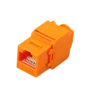 Conector Keystone Macho LE-G010S RJ45 8P8C, Cabeza de Cristal, Contacto de Cobre, Material de PC, Chapado en Oro, 1.5A 60V, Clasificación de Audio - Product Image 3