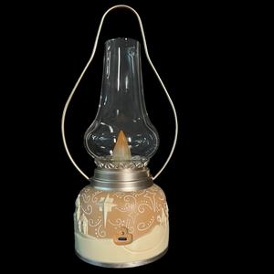 Lámpara colgante artística de cristal LED recargable personalizada con patrón de <span class=keywords><strong>Magi</strong></span> de adoración pintado a mano Vintage Navidad hogar y jardín - Product Image 5
