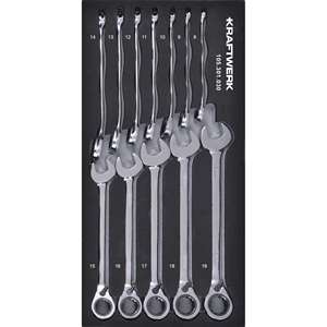 Juego de carraca Kraftwerk Ring de 12 piezas. Incrustaciones 20x40 - Product Image 1