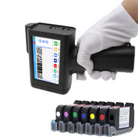 Imprimante jet d'encre portable M10, imprimante de cartes automatique 600 dpi à encre solvant, petite machine de codage par lots, date d'expiration