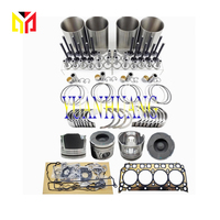 Kit de reconstruction de révision de moteur Jeu de joints de roulement de piston de chemise de cylindre pour pièces de rechange de moteur Doosan Daewoo D24 D34