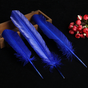 <span class=keywords><strong>Plume</strong></span> de dinde <span class=keywords><strong>rose</strong></span> vif pour artisanat bricolage coiffure chapeau cheveux Costume Cosplay accessoire carnaval fête mariage maison Floral déco - Product Image 6