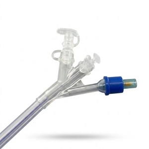 Kit complet de <span class=keywords><strong>gastrostomie</strong></span> <span class=keywords><strong>endoscopique</strong></span> <span class=keywords><strong>percutanée</strong></span> (GEP) en silicone, taille 12-24FR, matériel médical, OEM Classe II CE - Product Image 1