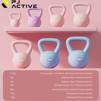 PINJIAN Haltères de musculation personnalisés en acier remplis de sable pour la compétition, la salle de sport à domicile, haltères colorés en PVC souple réglables pour femmes