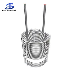 Échangeur de chaleur pour réservoir d'eau sur mesure, serpentin en acier inoxydable 202 430, ressort en acier inoxydable 304 201 - Product Image 5