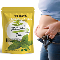 Ingrédients naturels Tisane ventre plat sans danger 30 sachets Vente en gros OEM/ODM Thé amincissant pour la perte de poids