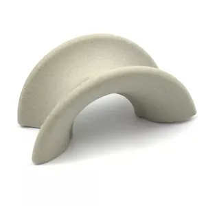 Ceramic Packing 25mm 38mm 50mm White Ceramic Packing Ring Ceramic Intalox Saddle Ring