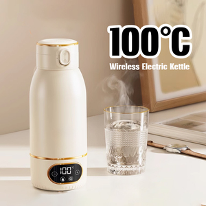 Mini Bollitore da Viaggio Portatile Elettrico 500mL, Piccolo Bollitore per Tè da Viaggio, Scaldabiberon Portatile per Spostamenti - Product Image 2