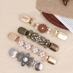 Oferta Especial: Clips para Chales de Aleación con Pedrería, Broches de Fijación, Accesorios de Confección de Prendas de Aleación para Suéteres - Product Image 3