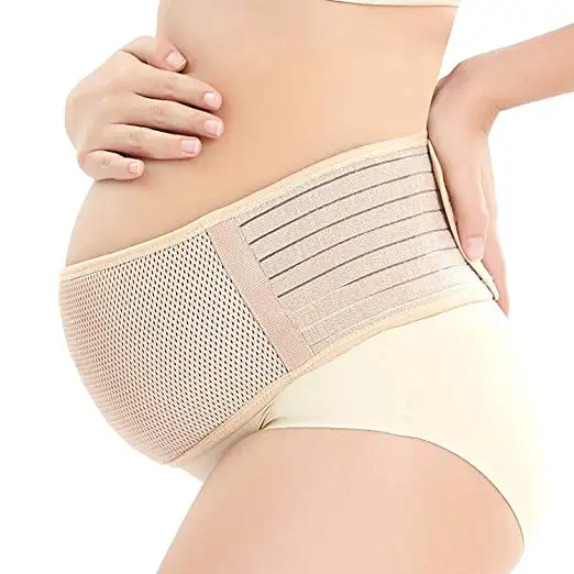 Breathable prenatal postpartum tummy wrap abdominal sling pregnancy maternity belly belt