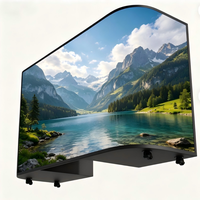 Écran LED flexible P2/P2.5 pour intérieur, comptoir ovale de DJ, écran personnalisé, écran LED souple de forme spéciale, écran d'affichage LED