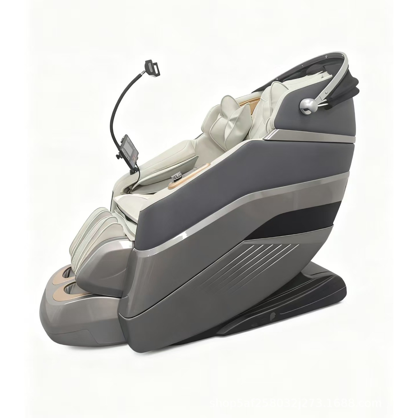 Nuevo brazo robótico de pista SL, botón rápido, pantalla LCD, casco