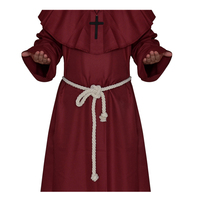 Halloween Moine Vêtements Hommes Sweat Prêtre Pasteur Costume