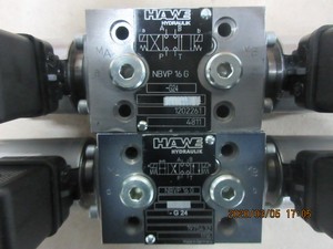 HAWE ชุดวาล์วไฮดรอลิกแบบกำหนดทิศทาง รุ่น Nbvp ซีรีส์ Nbvp16D-Xm24 Nbvp16g-GM24 Nbvp16g-Xm24 - Product Image 4