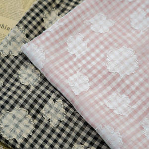 Tessuto in poliestere Chiffon con <span class=keywords><strong>perla</strong></span> chiara leggera in tessuto Jacquard con taglio aggrovigliato tessuto a macchie di lino per camicia in Tulle da donna - Product Image 4