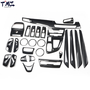 Direksiyon Dekorasyonu Tam Set Karbon Fiber Görünümlü İç Döşeme Kaplama BMW 2 Serisi Touring 218i 220i 2016-2018 Sağdan Direksiyonlu (RHD) için - Product Image 1