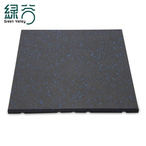 Pavimentazione in Gomma ad Alta Densità per Palestre, Assorbimento degli Urti e Riduzione del Rumore, Tappetini in Gomma da Fabbrica - Product Image 4