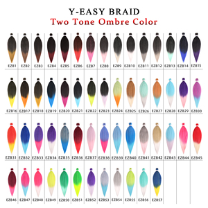 Prezzo all'ingrosso più basso 2X extension per capelli Pre-stirati treccia scatola naturale <span class=keywords><strong>2</strong></span> bunldles acqua calda Set possibile - Product Image 4