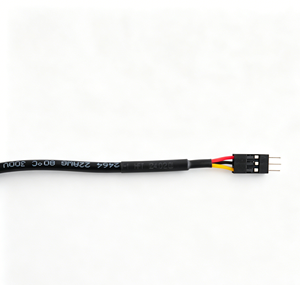 Yüksek Sıcaklığa Dayanıklı Konnektör Kablosu 3/4/5 Pin Erkek Dişi Düz Dik Açılı Sensör Kablosu Kablo Demeti - Product Image 6