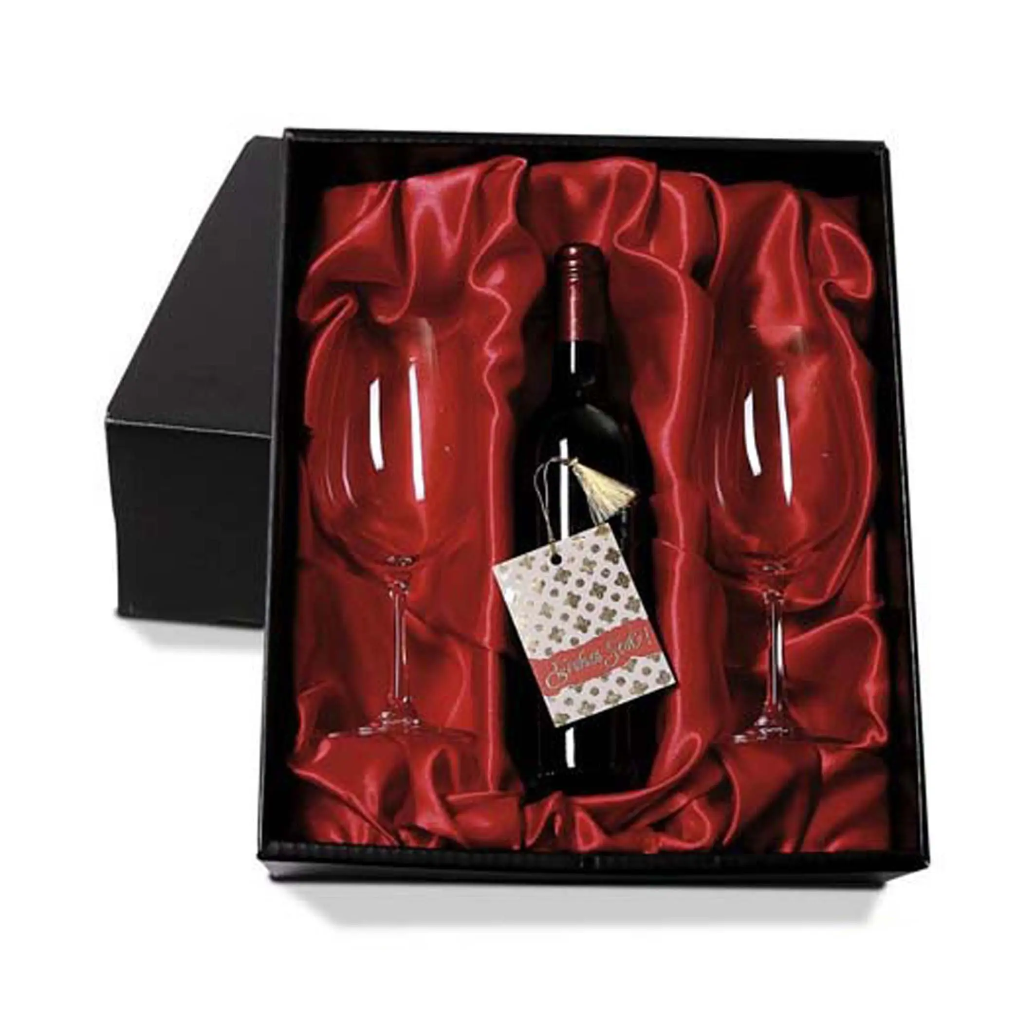 Hause California red box wein bag in box wein glas geschenkkarton